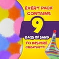 thumbnail image 2 of Creative Kids DIY Super Sand Art and Crafts Activity Kit for Kids – 10 x Sand Art Bottles, 9 x Vibrant Colored Sand Bags & 1 x Glitter Bag – STEM Playset - Craft Gift for Boys & Girls 6 +, 2 of 7
