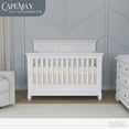 thumbnail image 3 of Evolur Signature Cape May 5-in-1 Full Panel Convertible Crib, White, 3 of 6