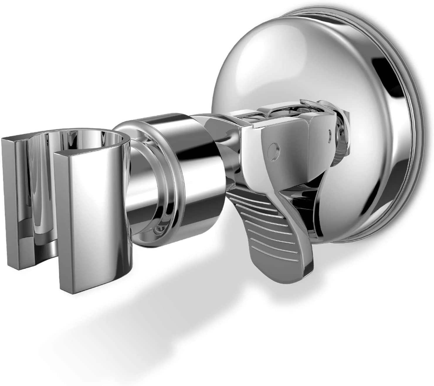 360°Adjustable Bathroom Wall Shower Head Holder Mount Vacuum Suction Bracket 