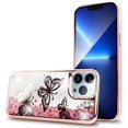 thumbnail image 3 of for Apple iPhone 13 PRO 6.1 inch Liquid Glitter Phone Case Shock Proof Edges Hybrid Hard Back Slim Bumper Cover, 3 of 4