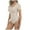 Khaki, variant on Hvyesh Womens V Neck Bodysuit Short Sleeve Bodysuits for Women Going Out Thong Body Suit Tops Shirts