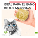 thumbnail image 5 of Cepillo Silicona Con Dispensador De Shampo Belug, Amarillo, 5 of 5