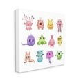 thumbnail image 3 of Fun Varied Monster Creatures Fairy Tales & Fantasy Graphic Art Gallery Wrapped Canvas Print Wall Art, 3 of 7