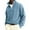 Sky Blue #19, variant on TrdSipl Men's Quarter Zip Pullover Long Sleeve Stand Collar Sweatshirts Fuzzy Sherpa Fleece Lined Polo Sweater Fall Winter Casual Thicken Warm Streetwear