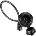 thumbnail image 1 of AC Port Plug Inlet Port Plug with Extension Cord PVC Power Inlet Socket with Waterproof Cover Heavy Duty Integrated Outdoor Extension Cord for RV Car Bumper Boat Truck, 1 of 8