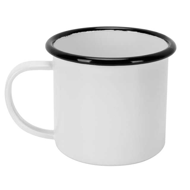 Taza esmaltada Jadeshay 8 cm 350 ml