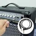thumbnail image 1 of CHICHUMID 2Set Bass Guitar Cable Black PVC Ultra-low Capacitance Home Use, 1 of 7
