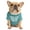Lake Blue, variant on SPRING PARK Dog Shirt Cotton Letter Printing Two-legged Summer Round Neck Short Sleeve Vest Clothes for Pet Puppy