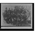 thumbnail image 2 of Historic Framed Print, U.S.S. Lancaster, officers, 17-7/8" x 21-7/8", 2 of 9