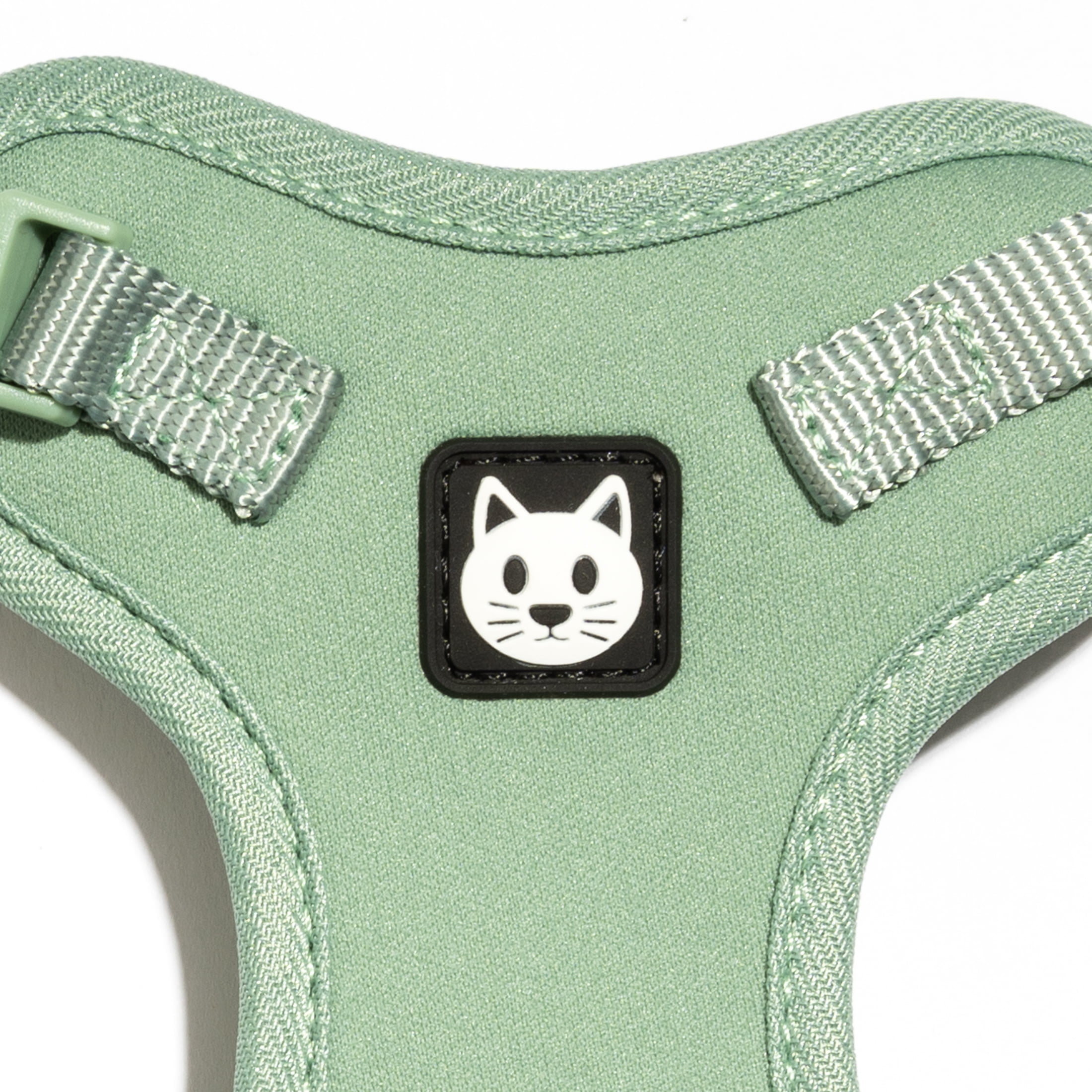 Vibrant Life Mesh Cat Harness & Leash Set, Sage, One Size Fits Most
