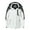 White-1, variant on NEIKU Women's Skiing Snowboarding Jackets Fleece Hood Mountain Snow Coat Black L