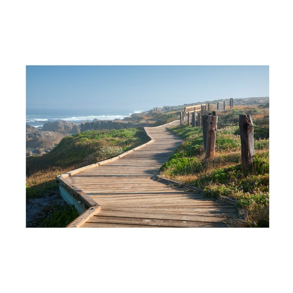 Dennis Frates 'Pier 3' Canvas Art