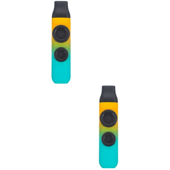 MERRYHAPY 2 Sets Compact Adjustable Tone Kazoos Musical Instruments for Kids and Adults, Professional Performance Toy, 4.7×1.2×1.2in
