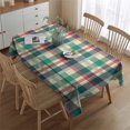 thumbnail image 2 of Multi Color Checkerboard Checkered Pattern Rectangle Tablecloth 60"x84",Waterproof Polyester Rectangle Table Cloth, Wipeable Spillproof Polyester Tablecloth for Dining, Camping, Indoor and Outdoor, 2 of 5
