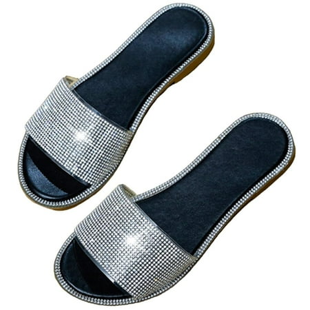 

Dido Sandals for Women Casual Womens Slippers Sandals Shoes Summer Beach Travel Slipper Bling Sandal