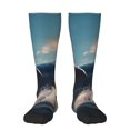 thumbnail image 1 of Balery Dancing Whale Calcetines novedosos Calcetines deportivos Calcetines hasta la rodilla Calcetines de algodón Calcetines originales y geniales, 1 of 6