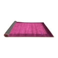 thumbnail image 2 of Ahgly Company Indoor Square Abstract Purple Contemporary Area Rugs, 5' Square, 2 of 4