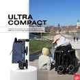 thumbnail image 3 of GB Pockit+ Cochecito de viaje todoterreno, ultracompacto y ligero con dosel y asiento reclinable en azul noche, 10,6 libras, 3 of 5