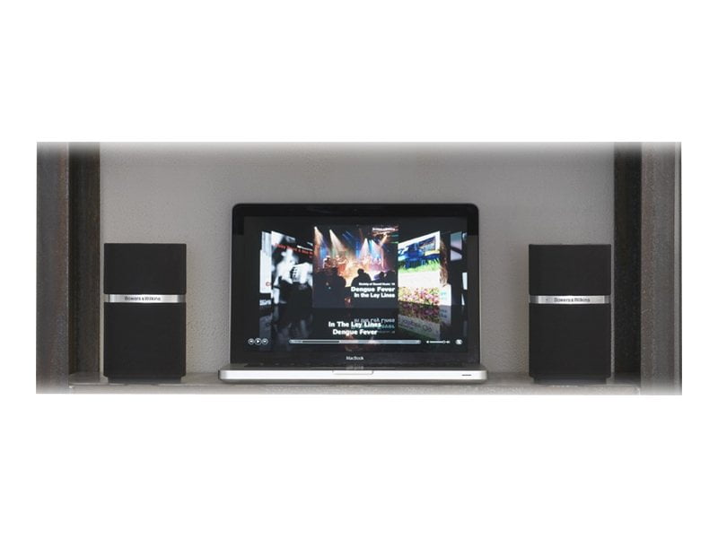 B W Mm 1 Speakers For Pc Usb 72 Watt Total 2 Way Grille Color Black Walmart Com Walmart Com