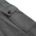 thumbnail image 7 of Bazeneo T-Shirts for Men 2 in 1 Waffle Tshirt Long Sleeve Crew Neck Tee Shirts Plain Colour Work Tops with Pockets Regular Fit Designer Workwear Casual Menswear for Everyday, 7 of 7
