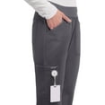 thumbnail image 4 of Cherokee Workwear Revolution Women's Scrubs Pant Mid Rise Straight Leg Pull-On WW110, 4 of 10