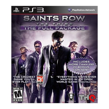 SAINTS ROW 3 W/DLC (FULL PKG)