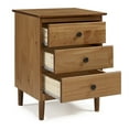 thumbnail image 2 of Pemberly Row 3 Drawer Nightstand in Caramel, 2 of 4