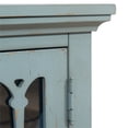 thumbnail image 3 of Coffre d'Accent en Treillis à Deux Portes en Bleu Lagon, 3 of 11