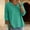 Green, variant on Linen Button Down Shirt Women Casual Linen Cotton Tunic Womens Summer Gauze Tops Womens Linen Cotton Blouses Summer Button Down Tank Tops Peasant Shirts Sky Blue XL