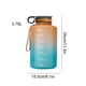 thumbnail image 4 of Botella de agua motivacional de 3,78 l Naiovety naranja verde, 4 of 6