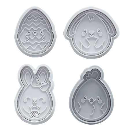 

CHOMOEN Multi Use Silicone Mold Rabbit Theme Egg Shaped Silicone Mold Baking Tool Gift