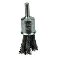 thumbnail image 2 of Hot Max 26074 3/4-Inch Knotted Wire Mounted End Brush, 1/4-Inch Round Shank, 2 of 4