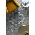 thumbnail image 6 of Livabliss Area Rugs for Living Room, 9x13 Bohemian Traditional Blue Rug, Bedroom Dining Room Home Decor Stain Resistant Carpet (8'10" x 12'9"), 6 of 9