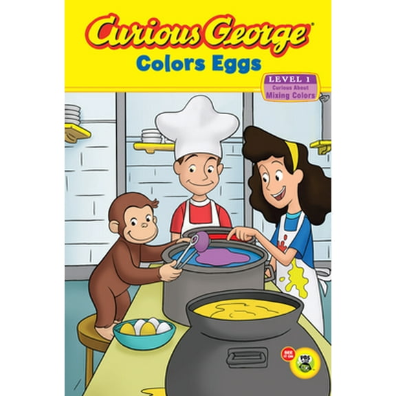 Pre-Owned Curious George Colors Eggs: An Easter and Springtime Book for Kids (Paperback) 0547315856 9780547315850