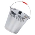 thumbnail image 4 of RENACLIPY Sturdy Water Bucket Stainless Steel Silver 1 Set for KTV, 4 of 8