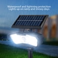 thumbnail image 3 of Matsuzay Lámparas de Control remoto de luz LED Solar, luz solar de movimiento al aire libre, Sensor inteligente, resistente al agua, linterna de jardín Iluminación y accesorios 128 LED Matsuzay HA009847-01B, 3 of 6