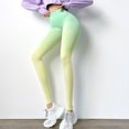 thumbnail image 3 of Butt Lifting Yoga Pants, Fast Drying Seamless Yoga Leggings Absorb Moisture Compression High Waist Elasticity  For Gym, 3 of 8