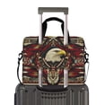 thumbnail image 2 of FORMRS 16" Laptop Bag Carrying Sleeve Case with Handle Travel Shoulder Briefcase, Red Abstract Eagle, 2 of 8