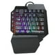 thumbnail image 2 of Teclado Para Juegos Con Iluminación Llamativa Teclado Portátil Para PUBG Diseño Antideslizante Plug & Play Sin Demora USB Con Cable Para Home Gamer, 2 of 8