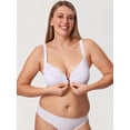thumbnail image 3 of Sujetador DELIMIRA para mujer, cierre frontal, postura, cobertura total 40F, 3 of 4