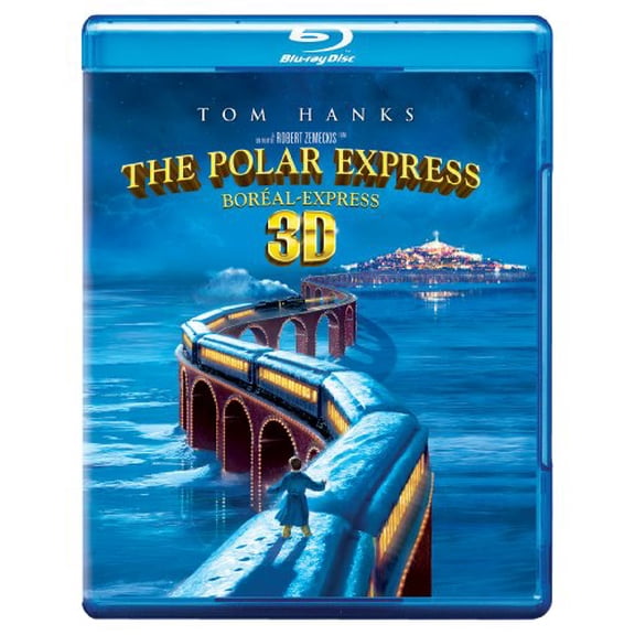 Pre-Owned The Polar Express [French] [3D] [Blu-ray] (Blu-ray 0883929171750) directed by Robert Zemeckis