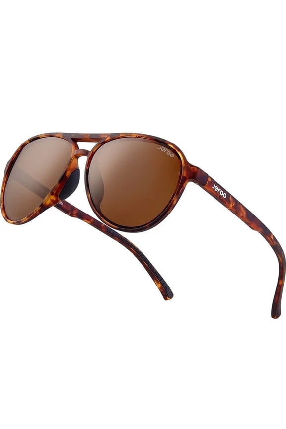Polarized Aviator Sunglasses for Women Men Retro Trendy Sports Sunglasses for Outdoor UV400 Protection