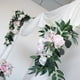 thumbnail image 3 of 2x de Flores Artificiales para Boda, Tela Blanca para Cortinas, de Flores de Cenador para Fondo de Ventana, Adornos de Decoración de Va Soledad Guirnalda de arco de boda, 3 of 10