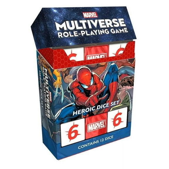 Marvel Comics Marvel Multiverse RPG Heroic Dice Set (12) New