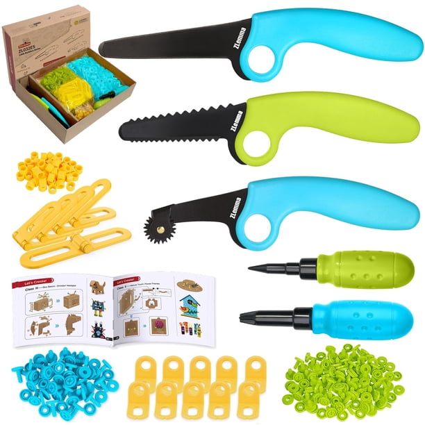 Kit de Construcción de Cartón ZLemma 401 Piezas Juguete STEM