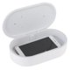 thumbnail image 3 of Caja desinfectante UV portátil para cepillos de dientes, limpiador de joyas y organizador con cargador inalámbrico para teléfono, 3 of 8