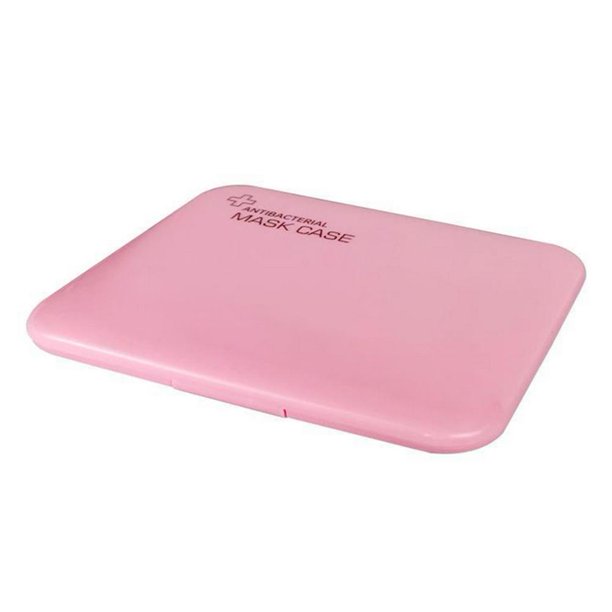 Wdftyju Caja de almacenamiento de mascarilla desechable de plástico Caja de sello de píldora a prueba de polvo (rosa) Wdftyju 4pv3rz1wm2fa6jj6
