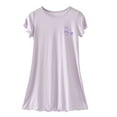 thumbnail image 1 of LOVZFMLL Robe à Manches Courtes Imprimée pour Tout-Petits Enfants Robe Évasée Extensible, 1 of 2