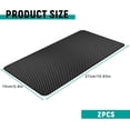 thumbnail image 2 of 2Pcs Non Slip Car Dashboard Mat 27 x 15cm Anti-Slip Car Dashboard Sticky Pads Multifunctional Anti-Slide Fixate Sticky Mat Heat Resistant Adhesive Dash Pads for Phone Keys Glasses, 2 of 5