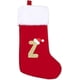 thumbnail image 1 of VEYLIN Embroidered Stockings Christmas 20 Inch Christmas Stockings with Letters, Plush Large Christmas Stockings Christmas Stockings for Kids/Adult Re, 1 of 5